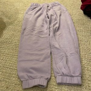 Hollister Ultra High Rise Dad Joggers XS Lavender purple